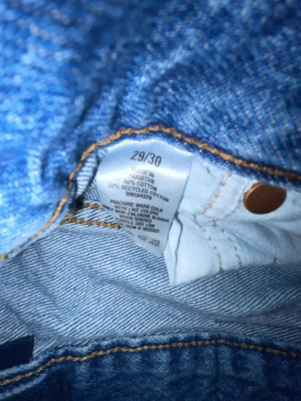 Aeropostale Relaxed Fit Distressed Blue Denim Jeans Size 29/30